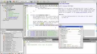 Advanced Database SWING application with Netbeans 8 of 17