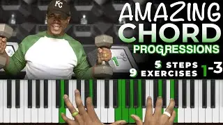 AMAZING Gospel Jazz Neo Soul Chord Progressions | 5 Steps + 9 Exercises 