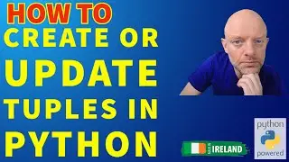 Python Tutorial: How to Create or Update Tuples In Python