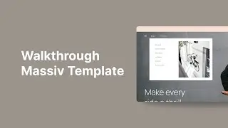 Walkthrough WooCommerce Template Massiv • Flatsome Theme