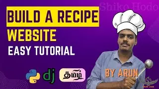 Build a Recipe Website - Easy Tutorial using Python Django