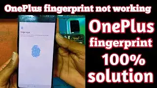 OnePlus fingerprint sensor not working