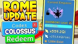 All 5 FREE Divine Cursed Emperor Pet Codes In Clicker Simulator Update! Roblox