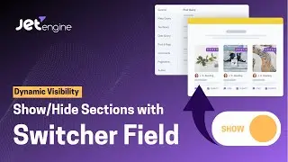 Dynamic visibility for Elementor | Show & hide elements with Switcher | Crocoblock JetEngine