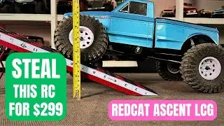 Redcat Ascent LCG rc crawler - unboxing, test and review of the cheap comp crawler