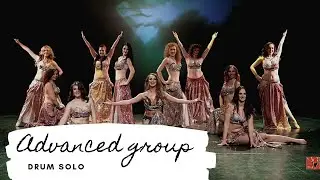 Jamilah's advance group show 2019 - belly dance -drum solo