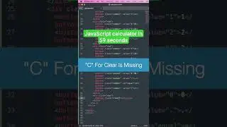 Calculator in html JavaScript | Web development