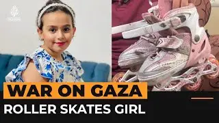 Family mourns 10-year-old girl killed in her roller skates in Gaza | Al Jazeera Newsfeed