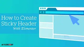 How to Make and Create Elementor Sticky Header