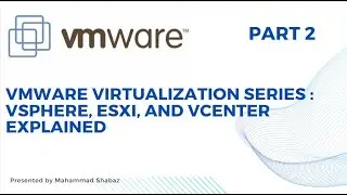 VMware Virtualization Series Part 2: vSphere, ESXi, and vCenter Explained