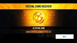 Asphalt 8 FESTIVAL EVENT 95 FESTIVAL COINS #552