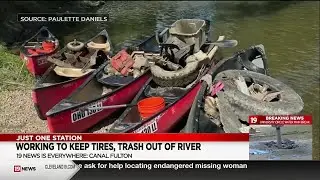 Canal Fulton business working to clean Tuscarawas River