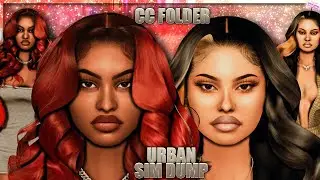 URBAN SIM DUMP 103 💎 - CC & SIM DOWNLOAD | Sims 4 CAS