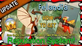 ROBLOX | Felandia - How To Get Dragon Wings & Rep System! #16 - 1080HD