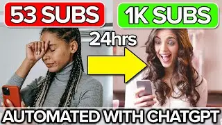 USE THIS ChatGPT HACK To SKYROCKET YOUR Subscribers on YouTube (increase YouTube subscribers)