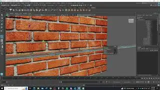 Modeling a Brick Wall in Maya 2024, Part 1