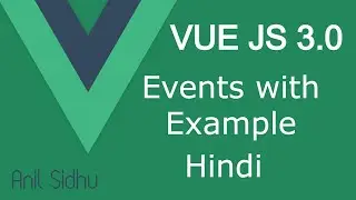 Vue JS 3 tutorial in Hindi #9 Event with example, click event