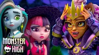 Clawdeen Becomes the New Wereruler! 👑 w/ Frankie & Draculaura | Monster High