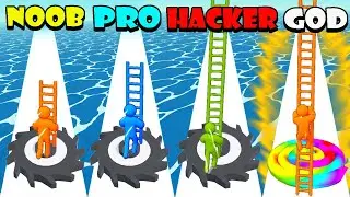 NOOB vs PRO vs HACKER vs GOD in Ladder Master