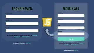 JS DOM Manipulation | Login Form | Add Form Elements From Javascript | Styling Button From JS