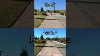 Galaxy S23 VS iPhone 14 Pro Video Stabilization Test