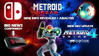 NEW Metroid Dread Gameplay Analysis & Metroid Prime 4 Updates + New SDK for 4K Nintendo Switch?