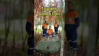 CAPCUT Editing Tutorial using phone| Triplet Clones