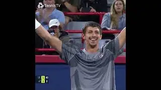 Alexey Popyrin The Perfect Way To End A Tennis Match!!