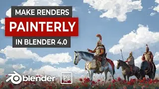 Make Painterly Renders in Blender 4.0 (Kuwahara Filter)