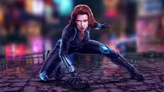 Blue Eyes ft. Black Widow || Black Widow New Full Screen WhatsApp Status || Black Widow Edit #shorts