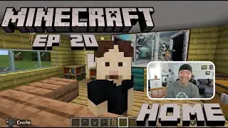 HOME | MINECRAFT | EP 20 | NEVER PLAYED BEFORE | 1ST TIME REACTION