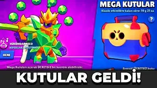 MEGA KUTU GERİ GELDİ! KASIYORUZ BRAWL STARS