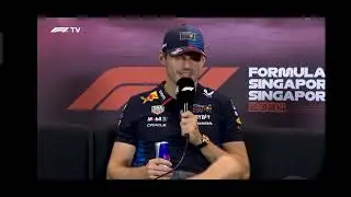 Drivers Press Conference Singapore: Max Verstappen