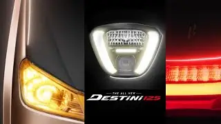 New Hero Destini 125 2024 model Launch 💥 First Look | New Updates | New Headlamp | Best Scooty