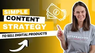 A Simple Content Strategy to Make 6 Figures Selling Digital Products