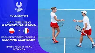 Zielinski/Kawa v Roger-Vasselin/Lechemia Full Match | United Cup 2024 Semifinal