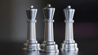 How To Make A Chess Game In Blender Pt.4 - Queen/ Blender Tutorial