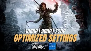 Rise of the Tomb Raider | GTX 750 Ti | Optimized Settings