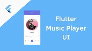 Flutter Music Player App UI Design | Flutter | Flutter UI | Speed Coding Tutorial