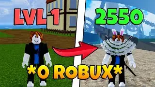 NOOB To PRO With NO ROBUX In Roblox Blox Fruits Roblox (Part 1)