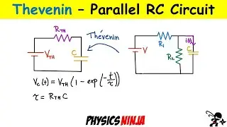 Parallel RC CIrcuit Using Thevenin Equivalent