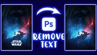 How to Remove Text from the Image in Photoshop