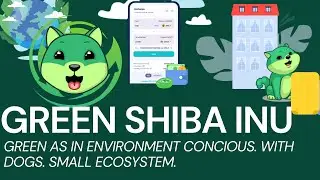 Green Shiba Inu - Meme Coin. Social Token? But With Dogs. Small Marketcap. Value Seems Depressed.