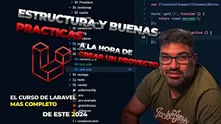 🚀 Curso Completo de Laravel 11 Parte 2: Mejorando la estructura de carpetas 🔧