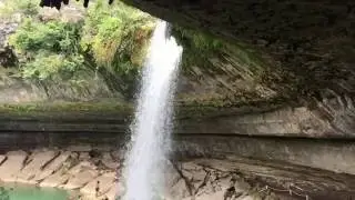 Swimming Day at Hamilton Pool - Waterfall Timelapse - June 2016