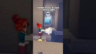 Pushing People In Voice Control Obby 🤣