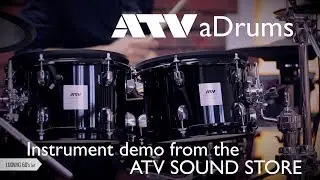 ATV aDrums aD5 e-drums playing new samples from the ATV sound store