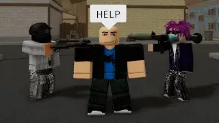 ROBLOX Da Hood Funny Moments (HELP)