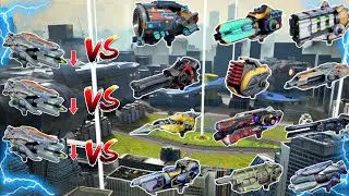 WR🔥Damper[-30%Nerf] VS All Tier-4 Medium Weapon Weapon Comparisons |WAR ROBOTS|