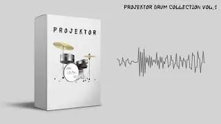 Projektor Drum Collection Vol.1 (158 Drum Samples)